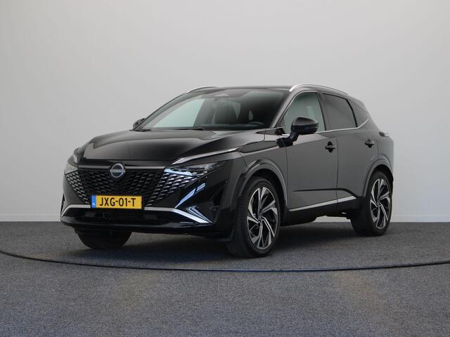 Nissan QASHQAI 158pk MHEV Xtronic Tekna Plus | Panorma dak | Lederen bekleding | BOSE audio | Rondomzicht camera | Sfeerverlichting | Pilot Assist | 1800KG trekgewicht! |
