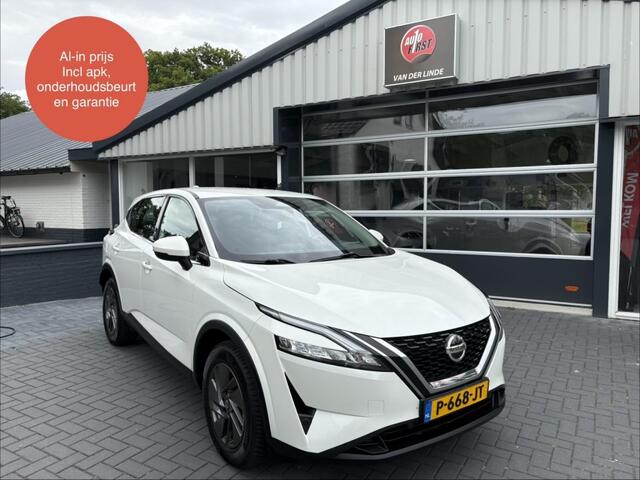 Nissan QASHQAI 1.3 MHEV Business Access Mild Hybride, Adapt.cruise, LaneAssist, Carplay, All in prijs incl afleverbeurt