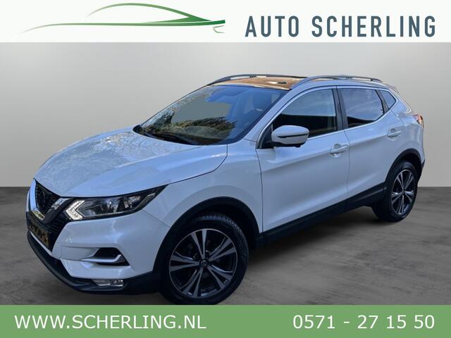 Nissan QASHQAI 1.2 N-Connecta Nw model, Panodak, Navi, Trekhaak, 18" LMV