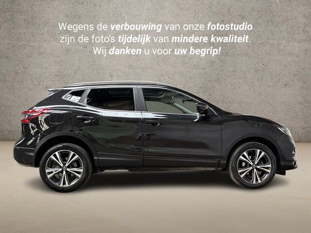 Nissan QASHQAI 1.2 N-Connecta (PANORAMADAK, NAVIGATIE, 360 CAMERA, GETINT GLAS, KEYLESS, SPORTSTOELEN, CRUISE, TREKHAAK, NIEUWE APK, NIEUWSTAAT)