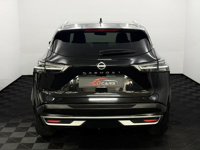 Nissan QASHQAI 1.3 MHEV Xtronic N-Connecta Pano, Half leder, 360 Camera, Stoelverwarming, Navi, Elektrische achterklep, Sfeerverlichting, Keyless start