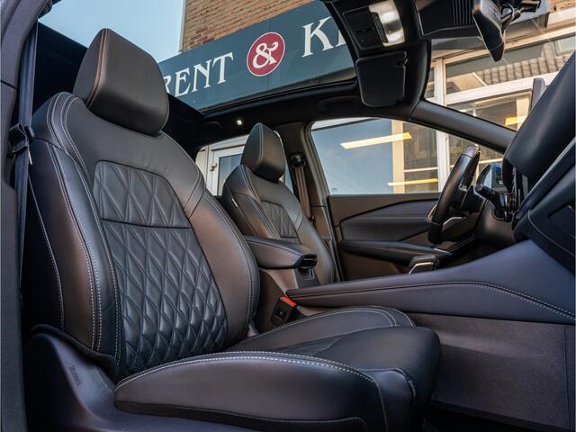 Nissan QASHQAI 1.3 MHEV Xtronic Tekna Plus PANO LEDER HUD LED 20 INCH CAMERA MEMORY STOEL BOMVOL!!