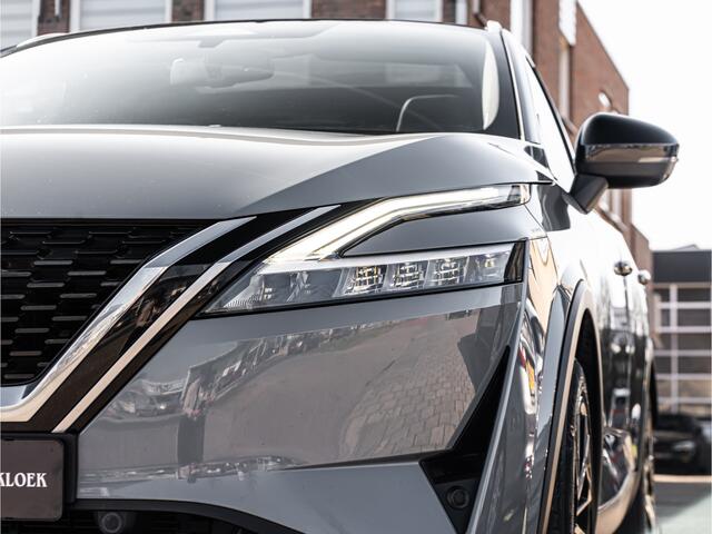 Nissan QASHQAI 1.3 MHEV Xtronic Tekna Plus PANO LEDER HUD LED 20 INCH CAMERA MEMORY STOEL BOMVOL!!