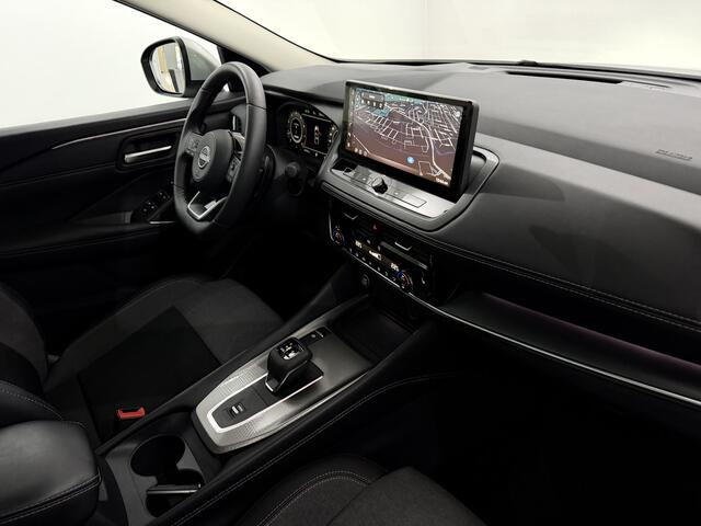 Nissan QASHQAI 1.3 MHEV Xtronic N-Connecta Panoramadak, Half leder, 360 Camera, Stoelverwarming, Navi, Elektrische achterklep, Keyless start