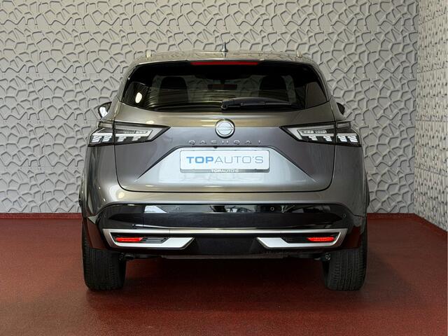Nissan QASHQAI 1.3 MHEV 160PK TEKNA PLUS BOSE 20''LMV LEER ALCANTARA PANO MASSAGE BOSE STOEL/STUUR/RUIT VERW MATRIX.LED ELEK.KLEP HEADUP 20''LMV GOOGLE NAVI 2026 K ?Top Auto's Wijchen , 30 Jaar Specialist in Nissan : Alle Type's : Tekna / Plus / N-Design / N-Connecta /
