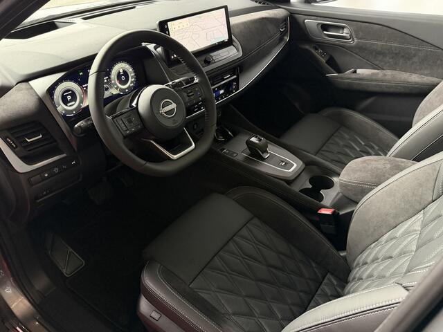 Nissan QASHQAI 1.3 MHEV 160PK TEKNA PLUS BOSE 20''LMV LEER ALCANTARA PANO MASSAGE BOSE STOEL/STUUR/RUIT VERW MATRIX.LED ELEK.KLEP HEADUP 20''LMV GOOGLE NAVI 2026 K ?Top Auto's Wijchen , 30 Jaar Specialist in Nissan : Alle Type's : Tekna / Plus / N-Design / N-Connecta /