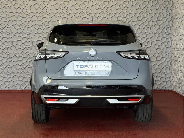 Nissan QASHQAI 1.3 MHEV 160PK TEKNA PLUS BOSE 20''LMV LEER ALCANTARA PANO MASSAGE BOSE STOEL/STUUR/RUIT VERW MATRIX.LED ELEK.KLEP HEADUP 20''LMV GOOGLE NAVI 2026 K ?Top Auto's Wijchen , 30 Jaar Specialist in Nissan : Alle Type's : Tekna / Plus / N-Design / N-Connecta /