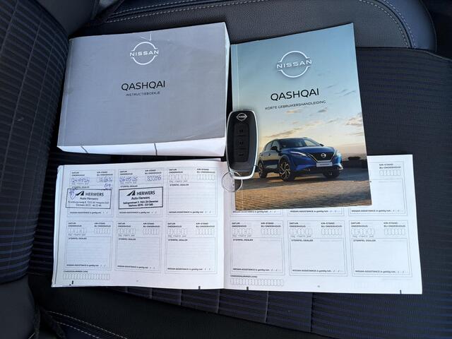 Nissan QASHQAI 1.3 MHEV Xtronic Tekna / Elektrische achterklep / Stuur- Stoel- en voorruitverwarming / Trekhaak (1800 KG) / Adaptieve cruise control / Panoramadak