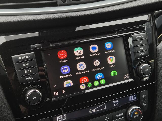 Nissan QASHQAI 1.3 DIG-T N-Connecta Automaat / Comfort Pack / Trekgewicht 1500 Kg / Rondomzicht camera / Adaptief CC / Apple Carplay Android Auto / Voorstoelen verwarmd / Keyless Entry/Start / Voorruit verwarming /