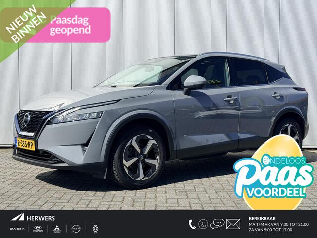 Nissan QASHQAI 1.3 MHEV Premiere Edition / Panoramadak / All Seasonbanden / Trekhaak 1.400 KG / Achteruitrijcamera / Navigatie / Elek. Achterklep / Climate Control / Adaptive Cruise Control /