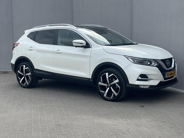 Nissan QASHQAI 1.3 DIG-T Tekna / Panoramadak / Trekhaak (1500 KG) / Stoelverwarming / Navigatie / Adaptieve Cruise Control / Voorruitverwarming