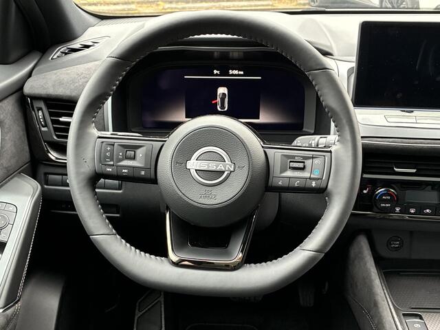 Nissan QASHQAI 1.5 e-Power N-Design DEMO Auto | Verwarmbare voorstoelen - stuurwiel & voorruit | Panoramisch glazen dak | Lederen bekleding | Parkeersensoren voor- en achter | Adaptieve Cruise Control | Fabrieksgarantie