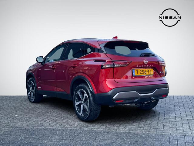 Nissan QASHQAI 1.5 e-Power N-Connecta Design Pack | Trekhaak | Panoramadak | Navigatie | 360° Camera | Apple Carplay/Android Auto | Dodehoek | Adapt. Cruise Control | Rijklaarprijs!