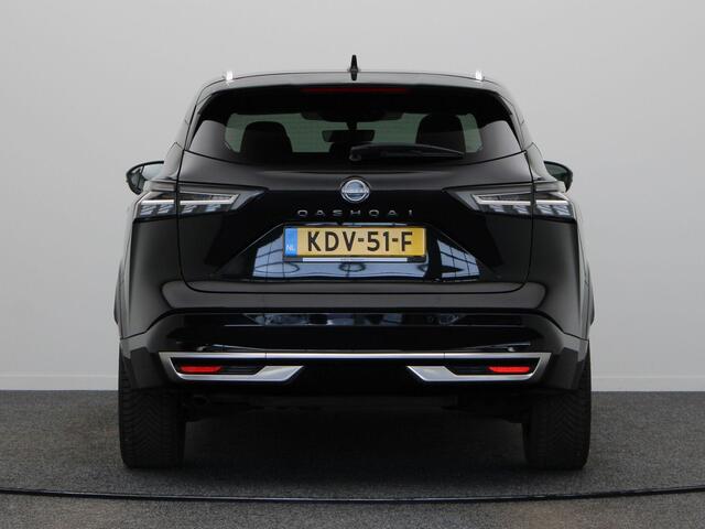 Nissan QASHQAI 1.3 MHEV Xtronic Tekna Plus | Lederen bekleding | Elektrisch verstelbare voorstoelen | Stoel, stuur en voorrruit verwarming | Panoramadak | BOSE Audio |