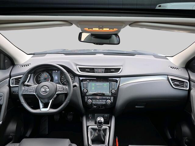 Nissan QASHQAI 1.3 DIG-T Tekna | Halfleder | 360 Camera | Stoelverwarming | Adaptive Cruisecontrol | Navigatie | Glasdak |
