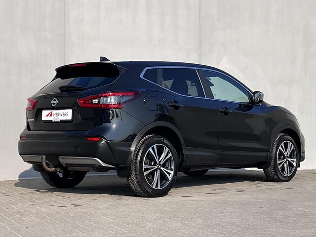 Nissan QASHQAI 1.3 DIG-T N-Connecta / Dealer onderhouden / 1.500 kg trekhaak / Adaptieve CC / Dode hoek detectie / Stoelverwarming / Camera 360° / Apple Carplay Android / 18" LM wielen + All Season banden /