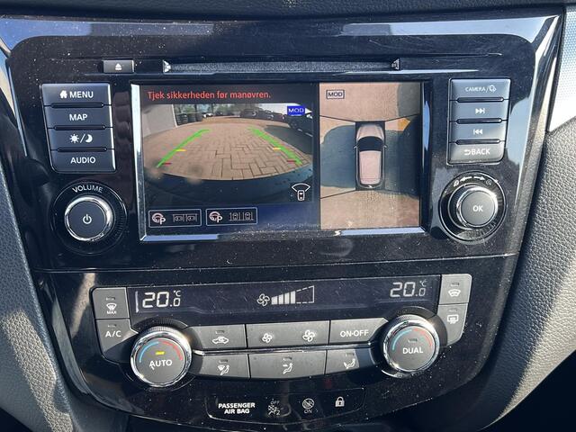 Nissan QASHQAI 1.3 DIG-T N-Connecta / Dealer onderhouden / 1.500 kg trekhaak / Adaptieve CC / Dode hoek detectie / Stoelverwarming / Camera 360° / Apple Carplay Android / 18" LM wielen + All Season banden /