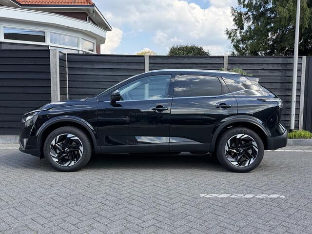Nissan QASHQAI N-Connecta 1.3 MHEV 158PK Xtronic Automaat Navigatie, Rondomzichtcamera, Keyless, Panoramadak, Elektrische Kofferklep