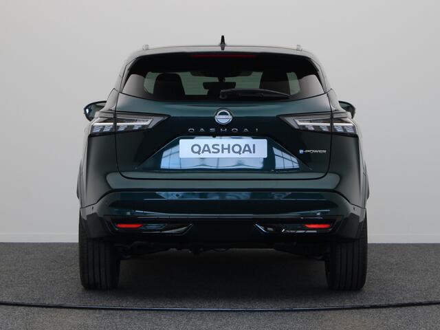 Nissan QASHQAI N-Design + Panoramisch glazen dak + Cold Pack e-Power | 12.3" TFT digitale cockpit | Audiosysteem met DAB, Apple Carplay & Android Auto, USB-aansluiting, stuurwielbediening en 6 luidsprekers | Blind Spot Warning & Intervention (BSW + BSI)