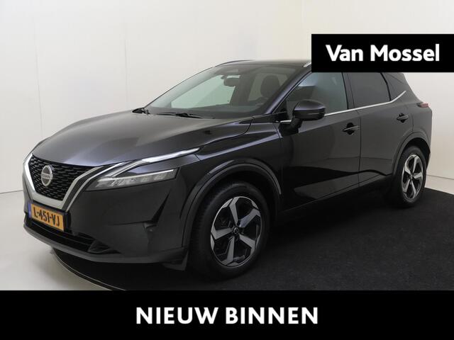 Nissan QASHQAI 1.3 MHEV Xtronic Premiere Edition | airco automatisch | Apple Carplay/Android Auto | cruise control adaptief met Stop&Go en stuurhulp | file assistent | lederen interieurdelen | lichtmetalen velgen 18" | matrix LED koplampen | navigatiesysteem full map | 