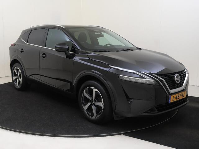 Nissan QASHQAI 1.3 MHEV Xtronic Premiere Edition | airco automatisch | Apple Carplay/Android Auto | cruise control adaptief met Stop&Go en stuurhulp | file assistent | lederen interieurdelen | lichtmetalen velgen 18" | matrix LED koplampen | navigatiesysteem full map | 