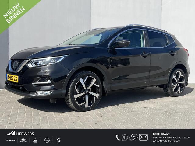 Nissan QASHQAI 1.3 DIG-T Tekna / Dealer Onderhouden / Panoramadak / Apple Carplay & Android Auto / 360 Camera / Keyless Start & Entry / Stoelverwarming / Full Map Navigatie /