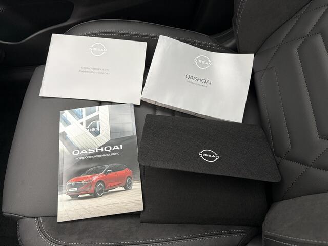 Nissan QASHQAI 1.5 e-Power N-Design / ** ¤ 3.500 Voordeel ** Nieuw uit voorraad leverbaar ** / Panoramadak / Stoel- en Stuurverwarming / Verwarmde Voorruit / Leder/Alcantara Bekleding / Google Maps Navigatie / 360 Graden Camera / 20 Inch Wielen /