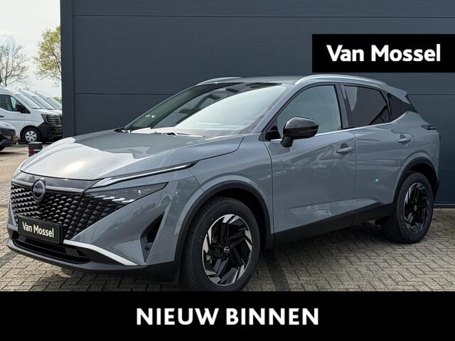 Nissan QASHQAI 1.3 MHEV Xtronic N-Connecta 158PK | Rijklaarprijs! | Head-Up Display | Stoel,- Stuur en Voorruitverwarming | 360 Camera | Apple CarPlay & Android Auto | Nieuw uit voorraad leverbaar!
