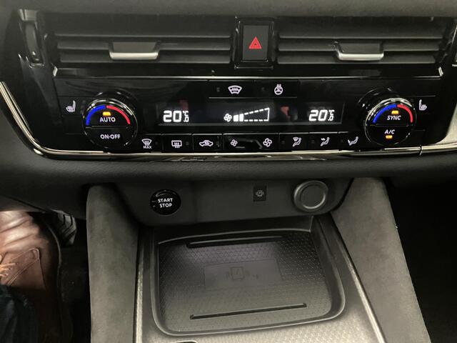 Nissan QASHQAI 1.5 e-Power N-Design / ** ¤ 3.500 Voordeel ** Nieuw uit voorraad leverbaar ** / Panoramadak / Stoel- en Stuurverwarming / Verwarmde Voorruit / Leder/Alcantara Bekleding / Google Maps Navigatie / 360 Graden Camera / 20 Inch Wielen /