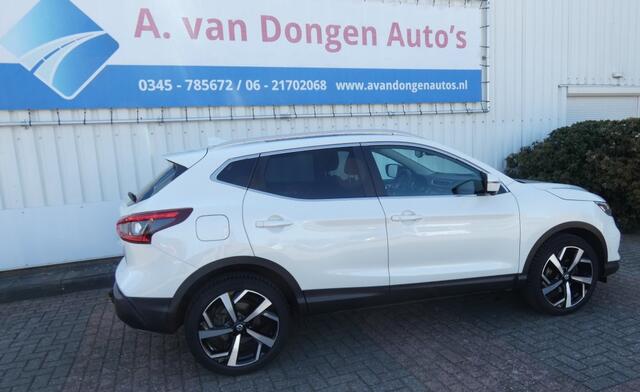Nissan QASHQAI 1.2 TEKNA + Automaat,360.Pano.Navi,Keyless,Parelmoer