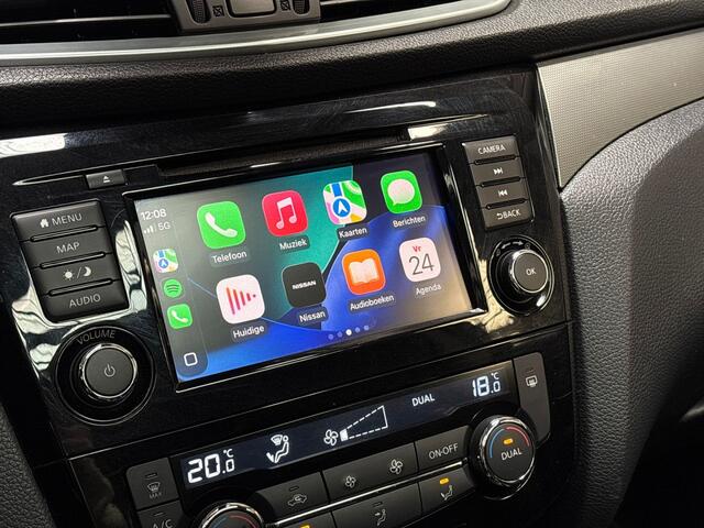 Nissan QASHQAI 1.3 DIG-T N-Connecta 140Pk (PANORAMADAK, APPLE CARPLAY, NAVIGATIE, 360 CAMERA, GETINT GLAS, SPORTSTOELEN, KEYLESS, TREKHAAK, CRUISE, NIEUWSTAAT)