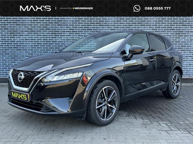Nissan QASHQAI 1.3 MHEV 158 X-Tronic N-Style | Trekhaak | 360 Graden Camera | Cruise Control Adaptief | LED Koplampen | Lichtmetalen Velgen 18 inch | Keyless Entry | Navigatie | Apple Carplay | Android Auto