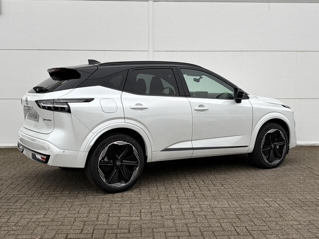 Nissan QASHQAI 1.5 e-Power N-Design / ** ¤ 3.500 Voordeel ** / Nieuw uit voorraad leverbaar / Panoramadak / Stoel- en Stuurverwarming / Verwarmde Voorruit / Leder/Alcantara Bekleding / Google Maps Navigatie / 360 Graden Camera / 20 Inch Wielen /