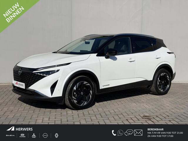 Nissan QASHQAI 1.5 e-Power N-Connecta / Panoramadak / Facelift / Navigatie / 360 Camera / Dodehoek Detectie / Apple Carplay& Android Auto / Adaptieve Cruise / Clima / DAB /