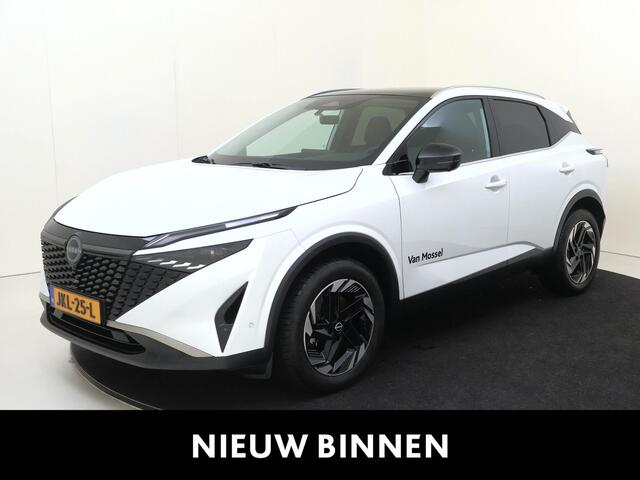 Nissan QASHQAI 1.5 e-Power N-Connecta | Apple Carplay & Android Auto | Stoel- stuurverwarming | Panoramadak | 360 Camera | Parkeersensoren