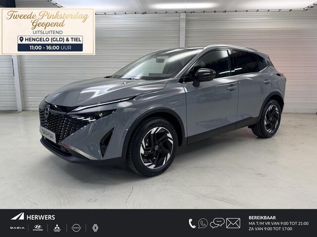 Nissan QASHQAI 1.3 MHEV Xtronic N-Connecta / ¤4.000,- Nissan Voorraadvoordeel / Nieuw uit Voorraad Leverbaar / Google Maps Navigatie / 360 Graden Camera / Stoel- en Stuurverwarming / Verwarmde Voorruit / Adaptive Cruise Control /