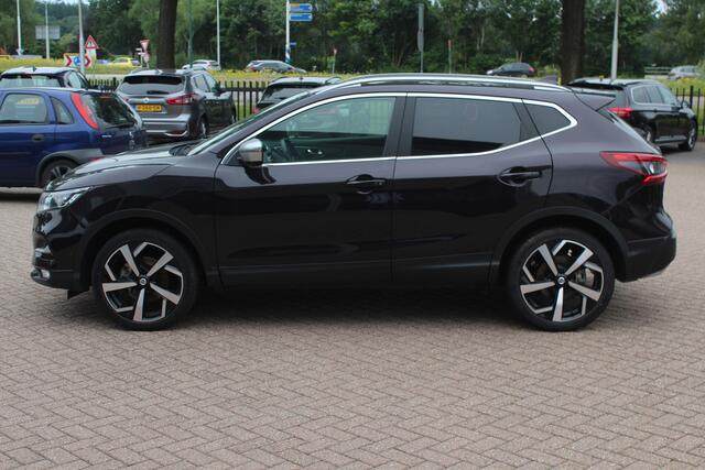 Nissan QASHQAI 1.3 DIG-T Tekna 160pk / Trekhaak / Panoramadak / 360Camera / 19'' / Navigatie / Keyless / Stoelverwarming / DAB / Cruise Control