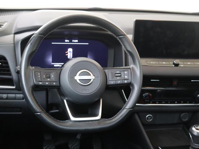 Nissan QASHQAI 1.3 MHEV N-Connecta | airco automatisch | Apple Carplay/Android | Autonomous Emergency Braking | cruise control adaptief | dodehoekdetectie met correctie | full-LED koplampen | lederen interieurdelen | lichtmetalen velgen 18" | navigatiesysteem full map |