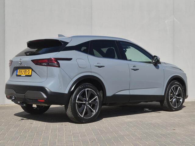 Nissan QASHQAI 1.3 MHEV Xtronic Tekna / Trekhaak afneembaar / Head Up Display / Panoramadak / Trekgewicht 1800 kg / Rondomzicht camera / Elektrische achterklep / Keyless Entry/Start / Apple Carplay Android Auto / Adaptief cruise control / Draadloze telefoon lader /