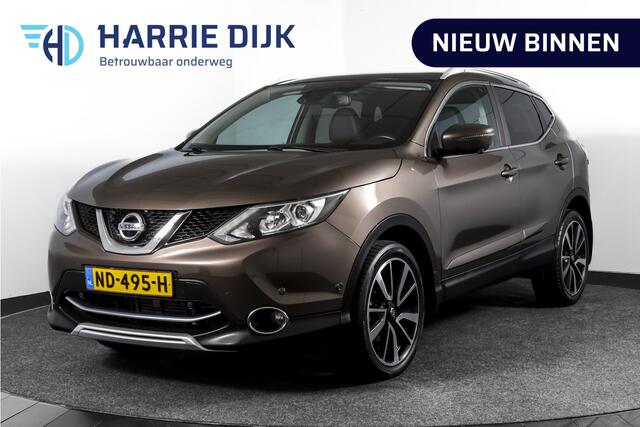 Nissan QASHQAI 1.2 116 PK Tekna - Automaat Orig. NL | Panodak | Cruise | Trekhaak | Stoel-+Voorruitverw. | PDC | 360 Camera | NAV | ECC | LM 19" |