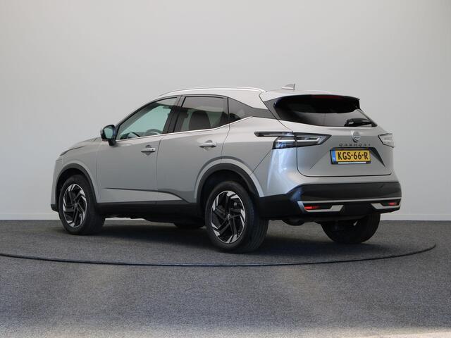 Nissan QASHQAI 1.3 MHEV Xtronic N-Connecta | Head-up | Elektrisch achterklep | stoel-stuur & stoelverwarming | 1800 kg trekgewicht | panoramadak |