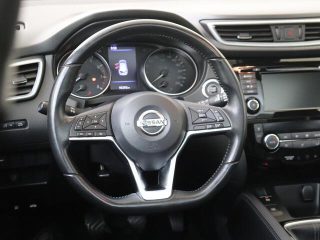 Nissan QASHQAI 1.3 DIG-T Tekna + | airco automatisch | Apple Carplay/Android | cruise control adaptief | LED koplampen | lederen bekleding | lichtmetalen velgen 19" | navigatiesysteem full map | panoramadak |