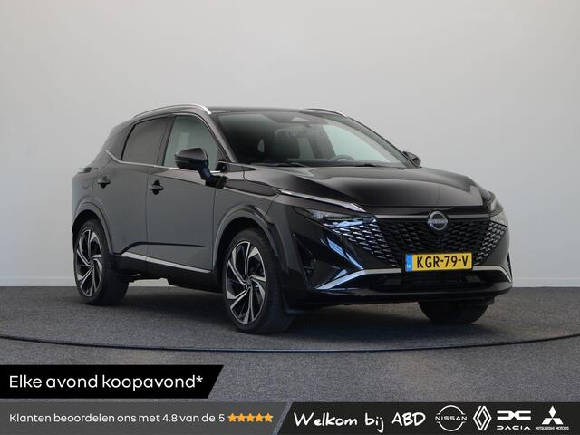 Nissan QASHQAI 1.3 MHEV Xtronic Tekna Plus | Head-up display | adaptieve cruise | massagestoelen | Bose audio | 1800 kg trekgewicht!| slechts 17.590 km! |