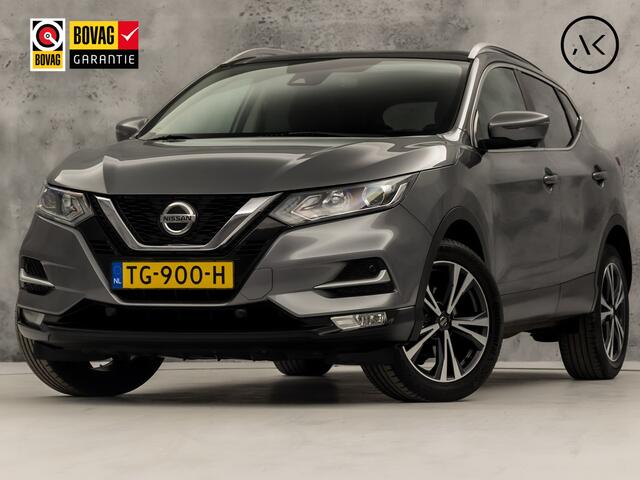 Nissan QASHQAI 1.2 N-Connecta (PANORAMADAK, NAVIGATIE, 360 CAMERA, GETINT GLAS, SPORTSTOELEN, STOELVERWARMING, CRUISE, LANE ASSIST, NIEUWSTAAT)