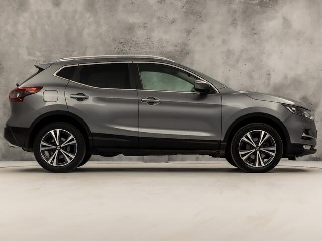 Nissan QASHQAI 1.2 N-Connecta (PANORAMADAK, NAVIGATIE, 360 CAMERA, GETINT GLAS, SPORTSTOELEN, STOELVERWARMING, CRUISE, LANE ASSIST, NIEUWSTAAT)