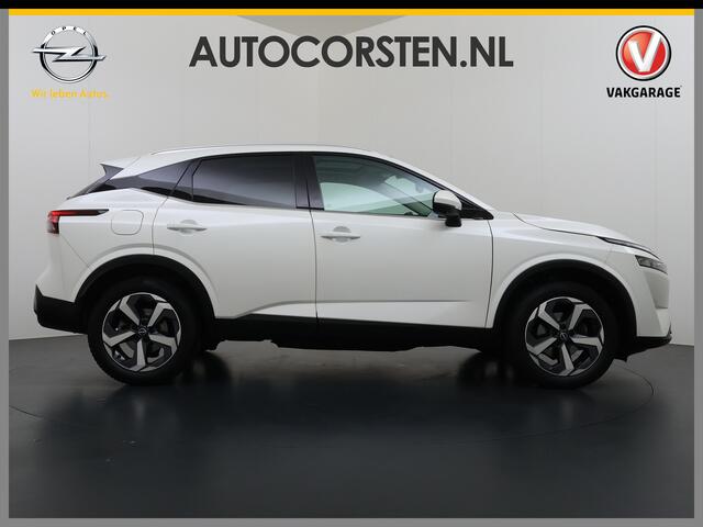 Nissan QASHQAI 1.3T 158PK MHEV Automaat Xtronic Panoramadak Trekhaak Adap.Cruise Navi Ecc 360°Camera Android Auto Apple Carplay Pdc N-Connecta Privacy Glas Lmv Full-Led DAB Bluetooth Lane Assist Rijstrooksensor Wifi Dealeronderhouden 1e Eigenaar Origineel Nederlandse Au