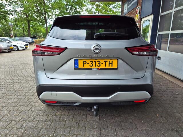Nissan QASHQAI 1.3 MHEV X TEKNA, Pano, Carplay, Trekhaak, 360 Camera, 1e eigenaar, ALL IN Prijs!