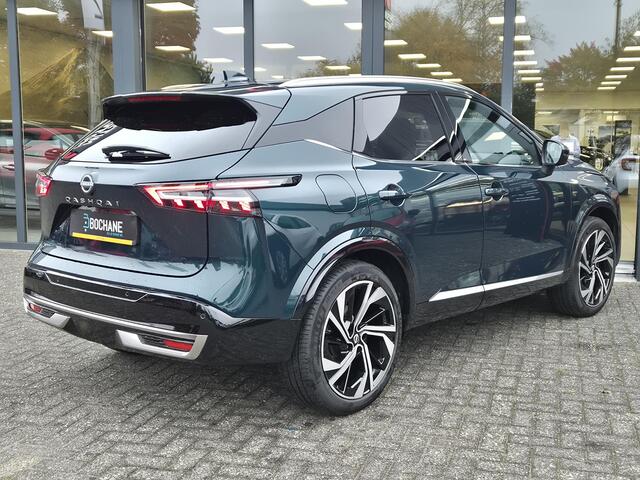 Nissan QASHQAI 1.3 MHEV Tekna Plus | Panoramadak | Bose | 1800KG trekgewicht | Massage | Leder | 20" | AppleCarplay | AndroidAuto | 360 Camera