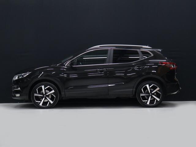 Nissan QASHQAI 1.2 Tekna [TREKHAAK, 360° CAMERA, PDC, CRUISE, STOELVERWARMING, ELEKTRISCH VERSTELBARE STOELEN, BLUETOOTH, LANE ASSIST, NAVIGATIE, NIEUWSTAAT]