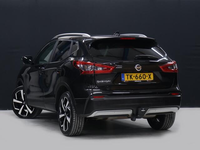 Nissan QASHQAI 1.2 Tekna [TREKHAAK, 360° CAMERA, PDC, CRUISE, STOELVERWARMING, ELEKTRISCH VERSTELBARE STOELEN, BLUETOOTH, LANE ASSIST, NAVIGATIE, NIEUWSTAAT]
